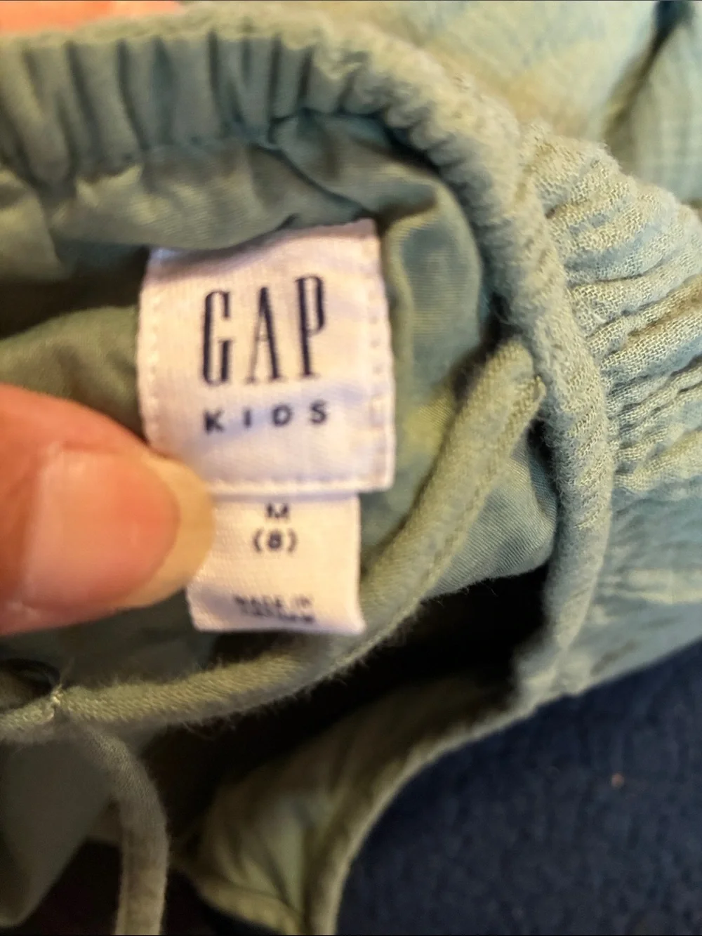GAP Olive Green Tiered Gauze Sundress
